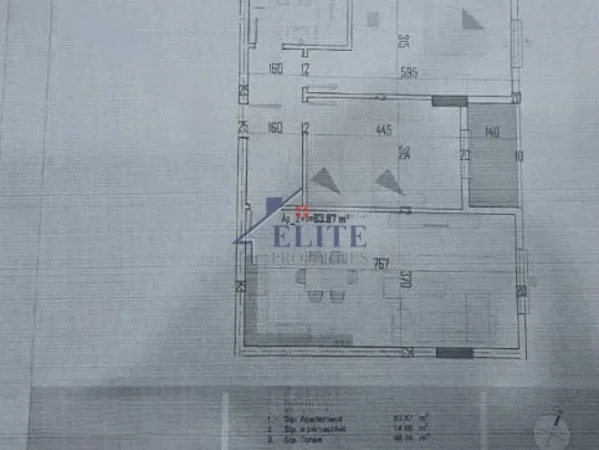 Tirane, shitet apartament 2+1 Kati 1, 99 m² 73.403 € (Kamez)