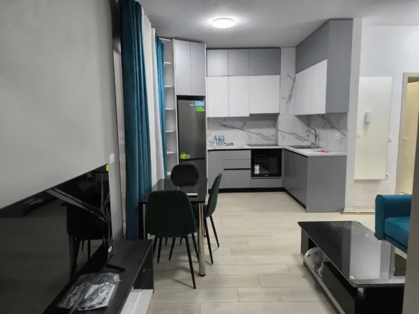 Tirane, jepet me qera apartament 1+1+Ballkon Kati 6, 55 m² 550 € (Astir Oasis residence)