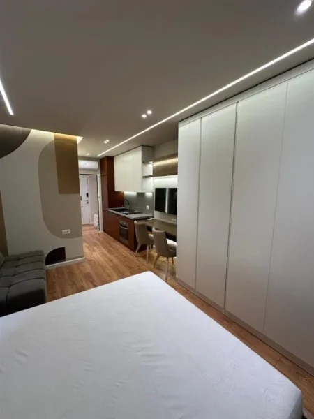 Tirane, jepet me qera apartament 1+1 Kati 3, 45 m² 450 € (Selvia)