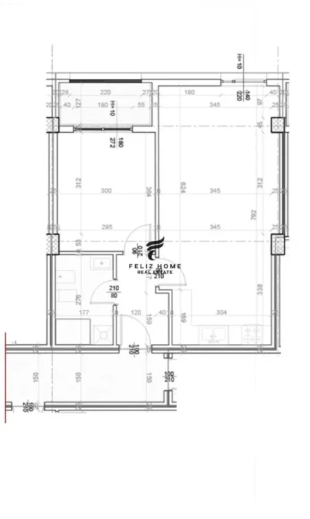 Tirane, shitet apartament 1+1 Kati 9, 68 m² 179.000 € (RRUGA E KAVAJES)