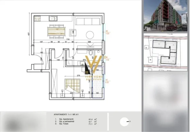 Tirane, shitet apartament 1+1+Ballkon Kati 1, 71 m² 78.210 € (PASKUQAN)