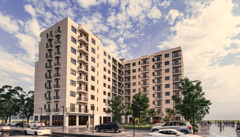 Tirane, shes apartament 2+1+Ballkon Kati 8, 101 m² 82.000 € (Kamez)