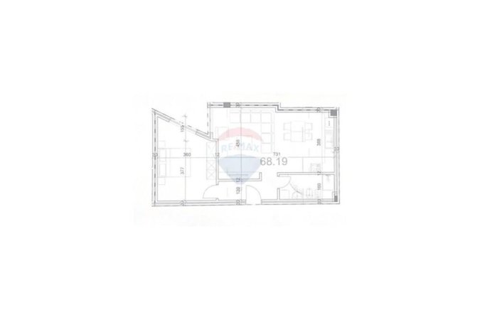 Tirane, shitet 1+1+Ballkon Kati 3, 82 m² 115.000 € 