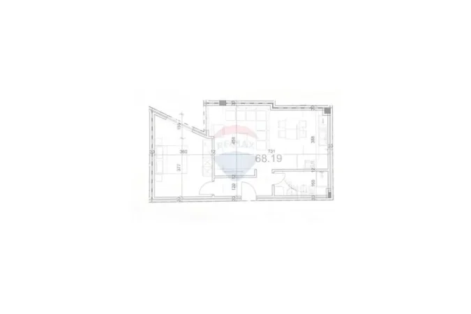 Tirane, shitet 1+1+Ballkon Kati 3, 82 m² 115.000 € 