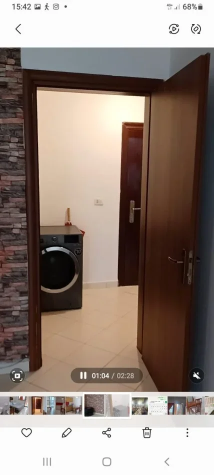 Tirane, jepet me qera apartament 1+1+Ballkon Kati 6, 65 m² 400 € (ASTIR)