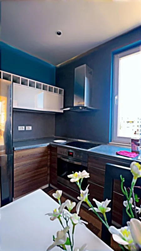 Tirane, jepet me qera apartament 2+1+Aneks+Ballkon Kati 7, 100 m² 600 € (astir)