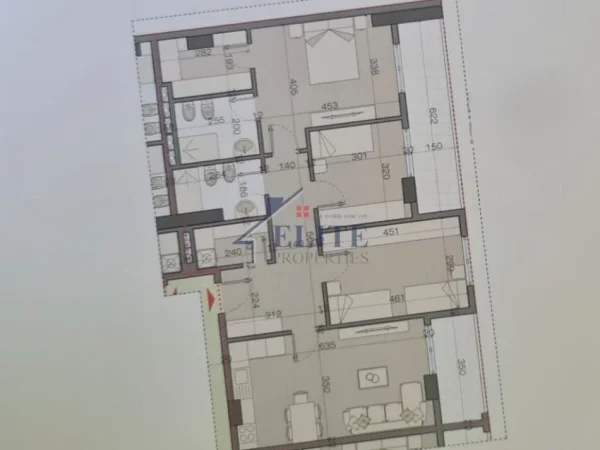Tirane, shitet apartament 3+1 Kati 2, 136 m² 156.940 € (Vila L Astir)