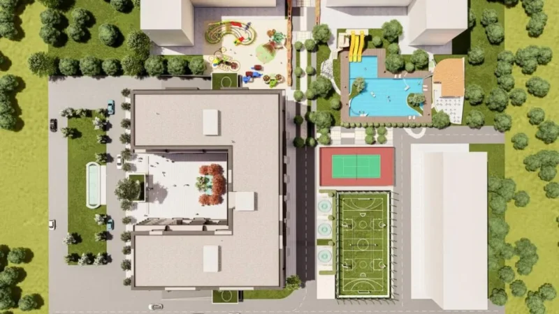 Durres, shitet apartament 1+1+Ballkon Kati 4, 59 m² 62.000 € (Golem)