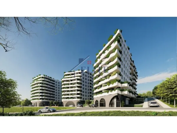 Tirane, shitet apartament 1+1 Kati 3, 70 m² (TEK REZIDENCA ALUNA, BULEVARDI I RI, PASKUQAN)