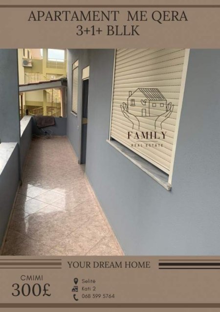 Tirane, jepet me qera apartament 3+1+BLK Kati 2, 110 m² 350 Euro (selite)