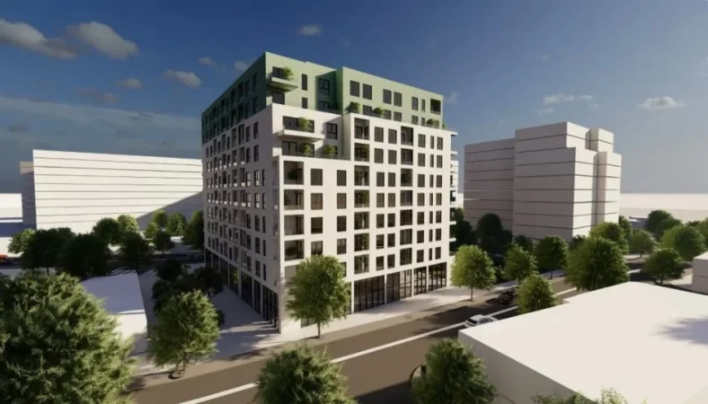 Tirane, shitet apartament 1+1 Kati 3, 74 m² 110.000 € (Viva Complex)