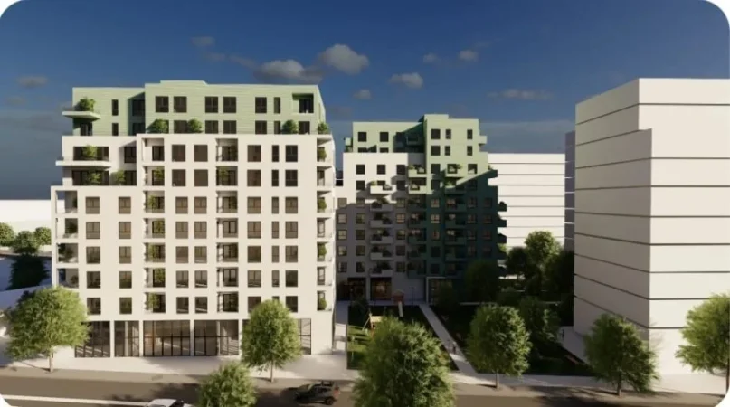 Tirane, shitet apartament 1+1 Kati 3, 73 m² 109.650 € (Ish Fusha e Aviacionit)