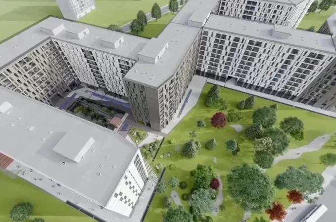 Tirane, shitet apartament 1+1 Kati 2, 68 m² 101.550 € (Rruga e Kavajes)