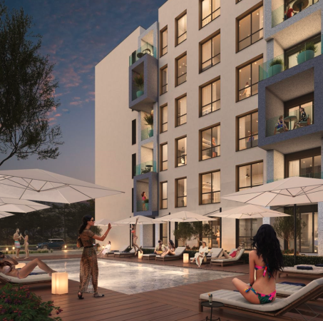 Durres, shes apartament 1+1+Ballkon Kati 2, 58 m² 80.000 € (Adriatic Garden Residences, Golem)