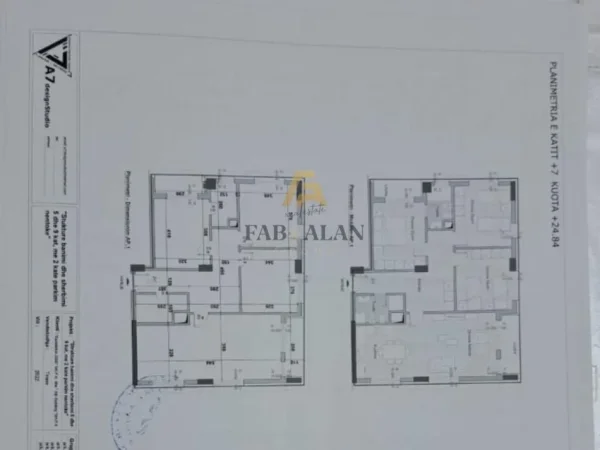 Tirane, shitet apartament 3+1 Kati 7, 143 m² 208.200 € (Bulevardi i Ri)