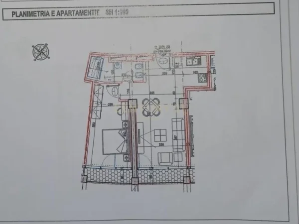 Tirane, jepet me qera apartament 1+1+ post parkimi Kati 2, 76 m² 900 € (Lake View)