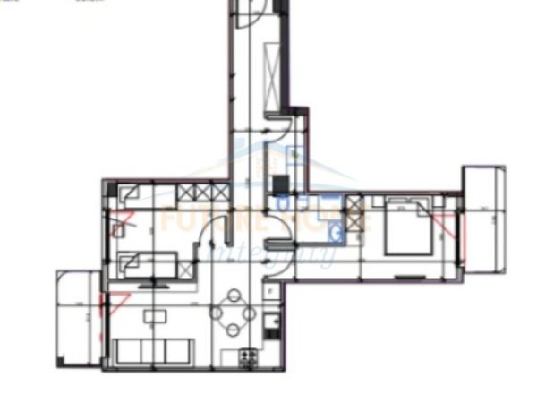 Tirane, shitet apartament 2+1 Kati 9, 96 m² 218.000 € (Xhamia e Tbakeve)