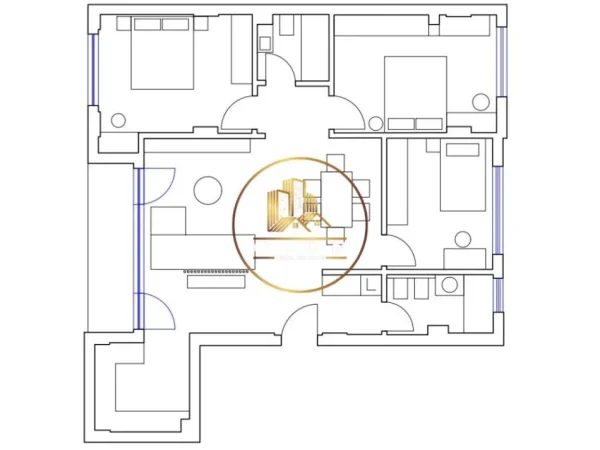 Apartament 2+1+2 në Shitje në Sauk!