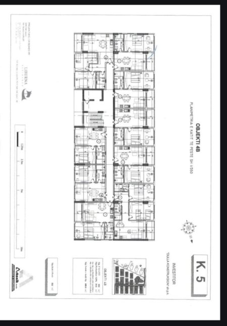 Mali Robit, shitet apartament Kati 5, 111 m² (Liburna,Mali i Robit)