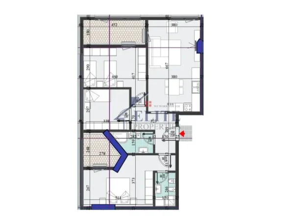 Tirane, shitet apartament 3+1+Ballkon Kati 3, 140 m² 224.640 € (Dritan Hoxha)