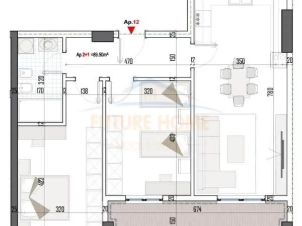 Tirane, shitet apartament 2+1 Kati 2, 104 m² 129.000 € (pqaskuqan)