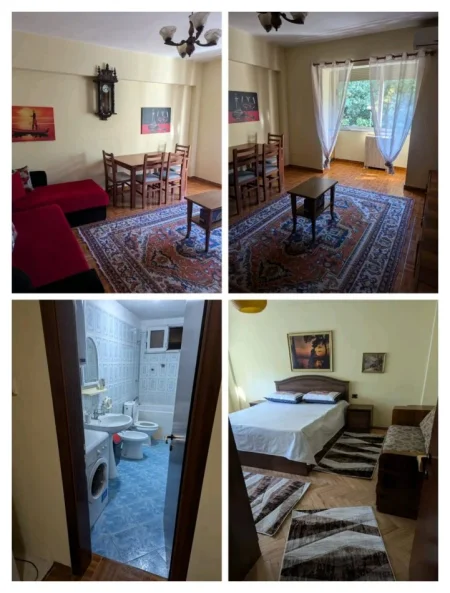 Shqiperi, jepet me qera apartament 2+1+Ballkon Kati 2, 80 m² 650 € (QENDER)