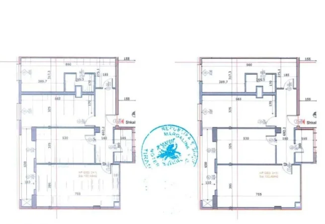 Tirane, shes apartament 1+1 , 78 m² 200.000 € (Kopshti Botanik Zoologjik)