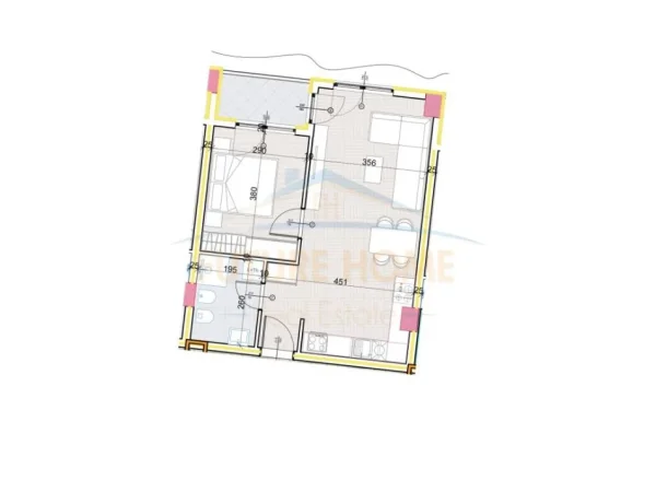 Tirane, shitet 1+1 , 68 m² 680.400 € (paskuqan)