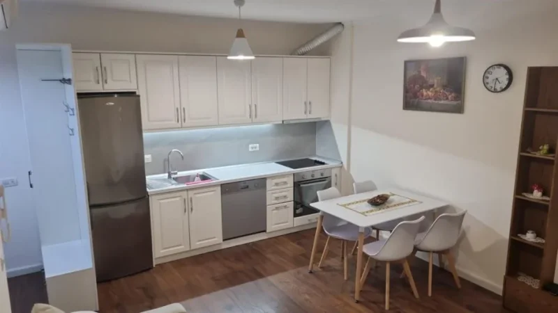Tirane, jap me qera apartament 1+1+Ballkon Kati 3, 63 m² 650 € (Komuna e Parisit)