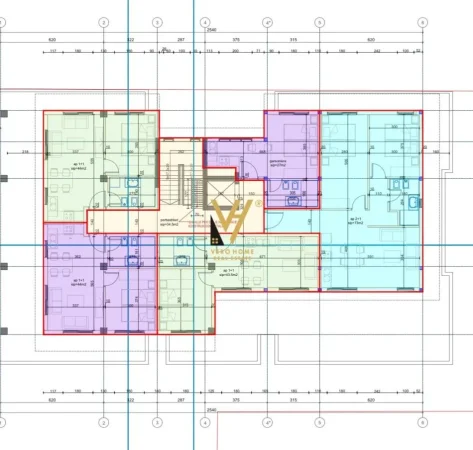 Vlore, shitet apartament 1+1+Ballkon Kati 4, 456 m² (RADHIME)