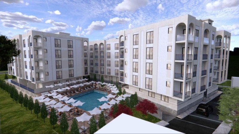 Durres, shitet apartament 1+1+Ballkon Kati 4, 63 m² 73.000 € (Golem)