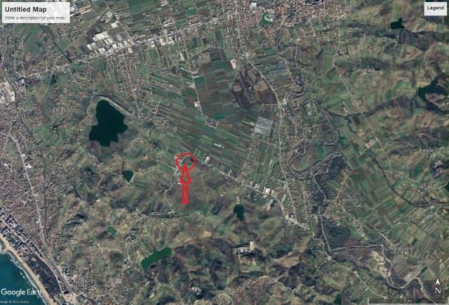 Shiten dy Toka Arë, me siperfaqe 1,080 m2 & 670 m2, 1,260,000 Lekë; 1,864,800 Lekë (Arapaj, Durrës)