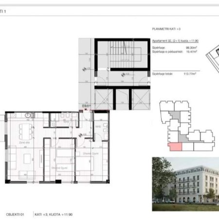 Rezidenca "Porta Tirana e Re", Sauk i Vjeter, Shesim apartamente 1+1/2+1/3+1/Vila