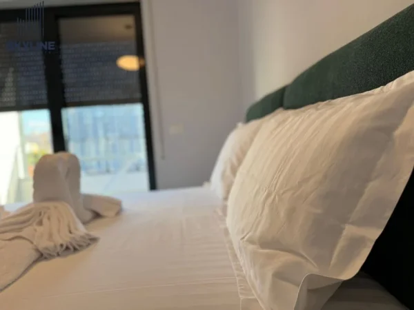Tirane, jepet me qera apartament 1+1 Kati 6, 60 m² 650 € (Karl Gega)