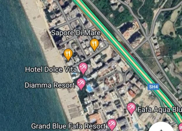 Durres, shitet hotel Kati 3, 4.300 m² 5.000.000 € (Shkembi I Kavajës)