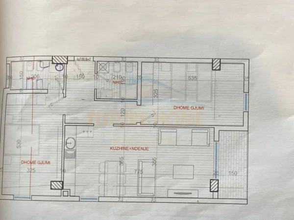 Tirane, shitet apartament 2+1 , (xhamlliku)