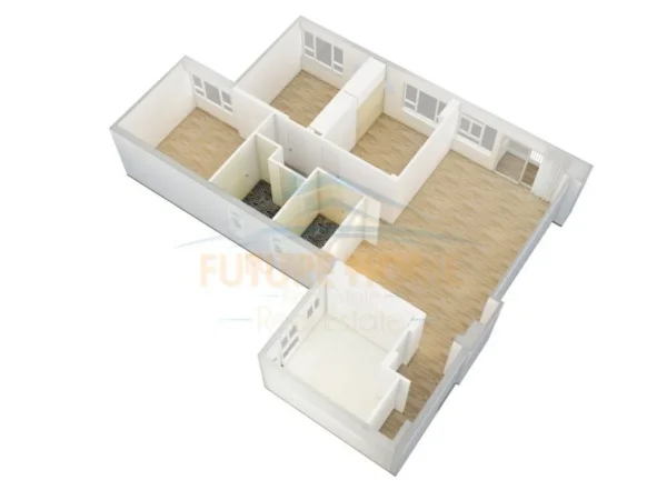 Tirane, jepet me qera apartament 2+1+Ballkon Kati 3, 89 m² 800 € (SELVIA)