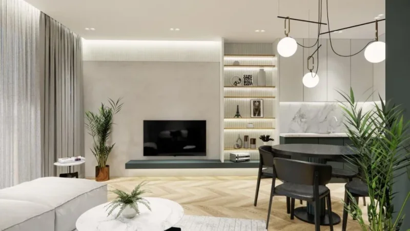 Tirane, shitet apartament 1+1 , 76 m² 285.000 € (Lake View)