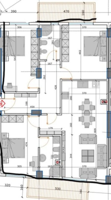 Tirane, jepet me qera zyre Kati 1, 126 m² 2.500 € (Rruga e Kavajes)