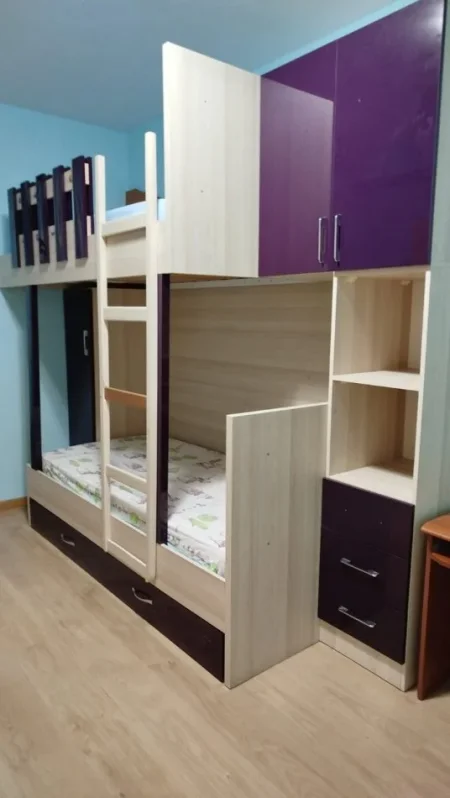 Tirane, jepet me qera apartament 2+1 Kati 6, 85 m² 550 € 