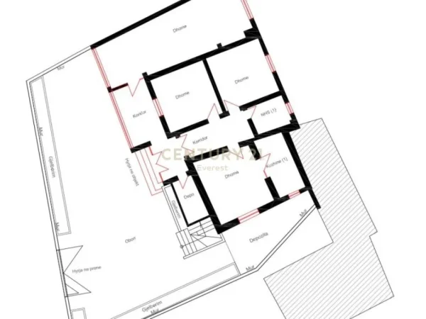 Tirane, jepet me qera ambjent biznesi Kati 2, 153 m² 13.000 € (RRUGA BARDHYL)