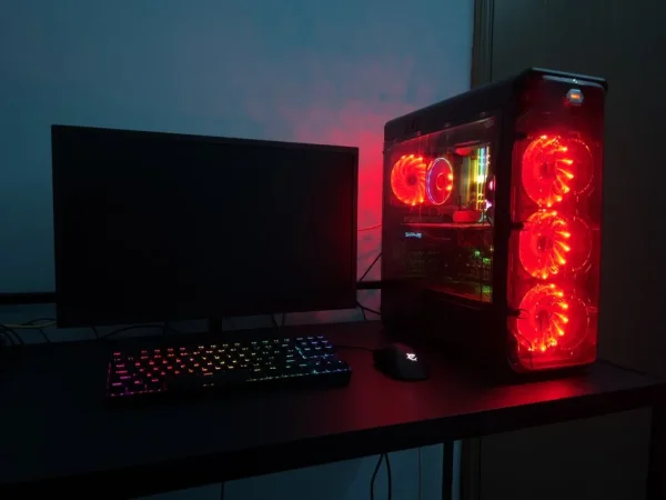 Tirane, shes Kompjuter+Monitor Gaming PC Setup