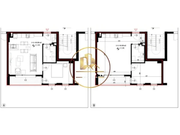 Apartament 1+1 me Qira në rrugën Myslym Shyri!