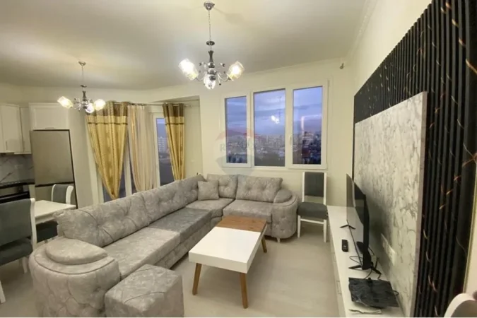 Tirane, jepet me qera apartament 1+1 Kati 6, 75 m² 500 € (Astir)