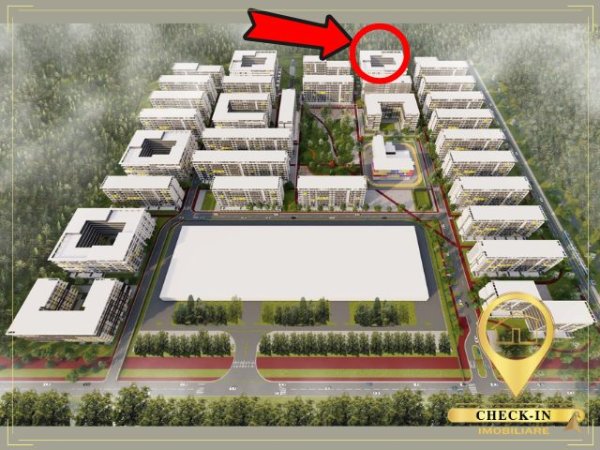 Tirane, shitet apartament 2+1+Aneks+Ballkon Kati 3, 93 m² 81.380 € (Univers City)