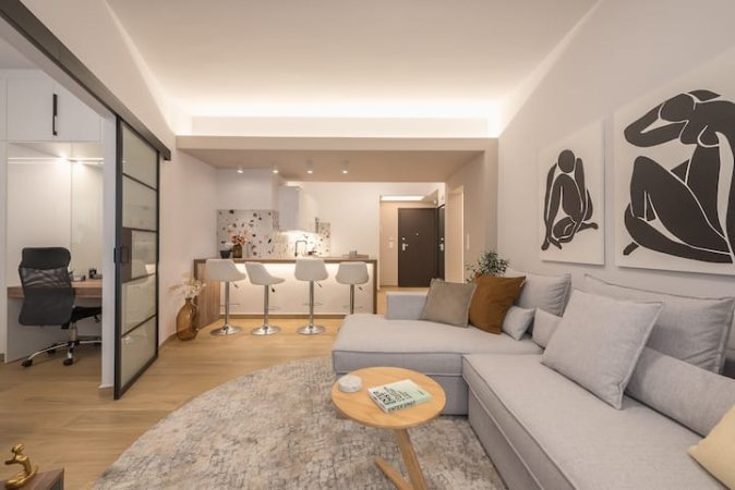 Tirane, jepet me qera apartament 2+1 Kati 2, 80 m² 800 € (Stacioni i trenit)