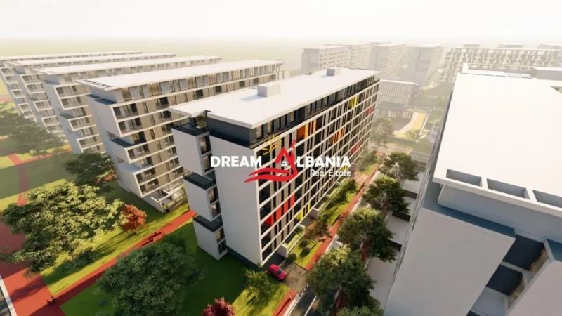 Tirane, shitet apartament 1+1 Kati 4, 55 m² 62.000 € (Univers City)