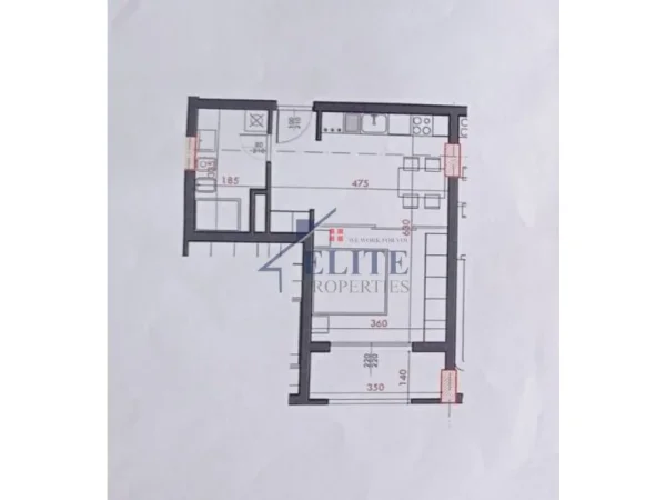 Tirane, shitet garsonier Kati 3, 50 m² (Ish Fusha e Aviacionit)