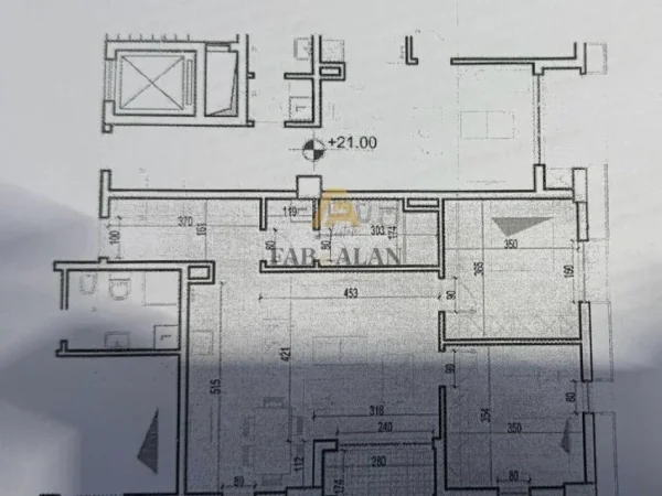 Tirane, shitet apartament 2+1 Kati 6, 99 m² 148.000 € (Porcelan)