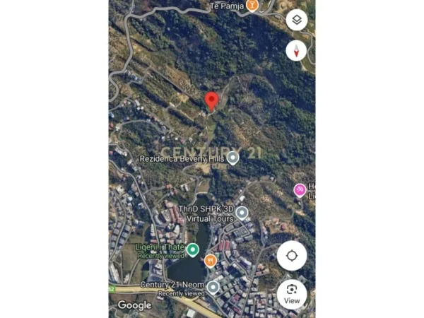 Tirane, shes toke , 1.000 m² 250.000 € (Liqeni i Thatë)